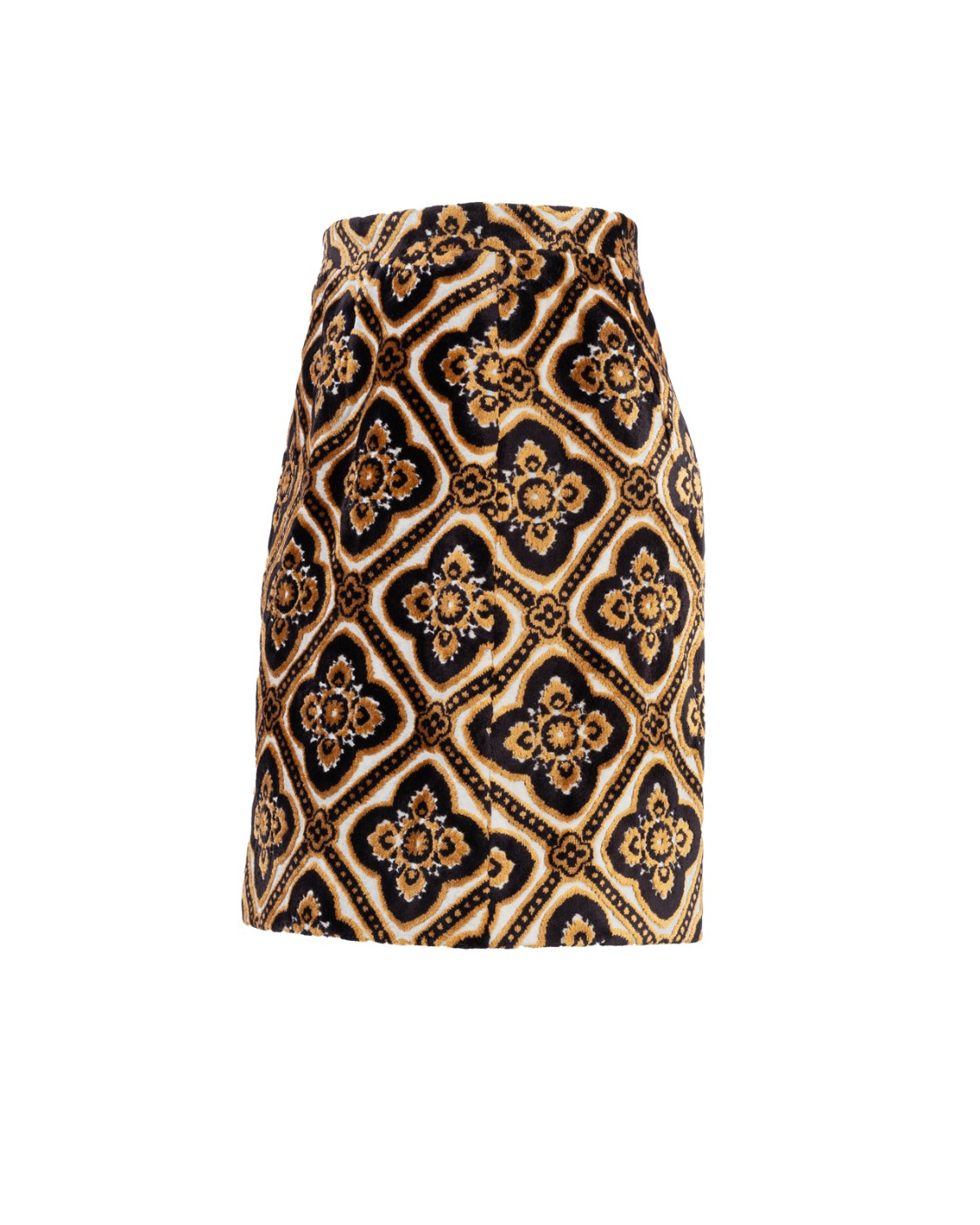 shop ETRO  Gonna: Etro mini gonna in velluto jacquard, decorata da motivi medaglione ornamentali.
Esterno: 53% viscosa, 47% cotone.
Interno: 52% viscosa, 48% acetato.
Vestibilità corta.
Chiusura con zip posteriore.
Fabbricato in Italia.. 11604 0563-0001 number 2010897